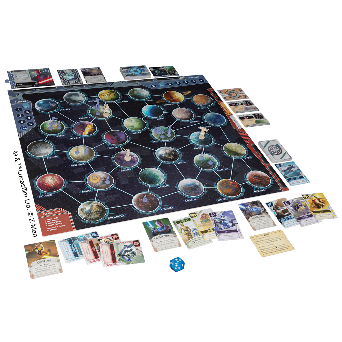 Star Wars : The Clone Wars - A Pandemic System Game